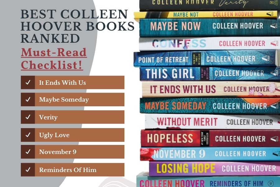 All of Colleen Hoover's Books, Ranked in Order of Where to Start