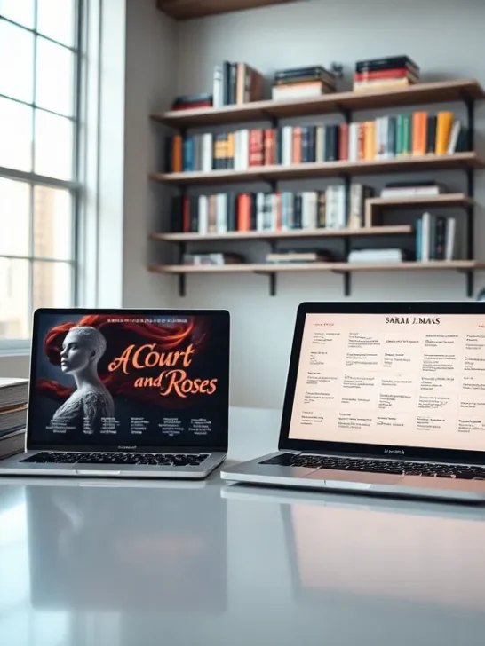 sarah j maas book order