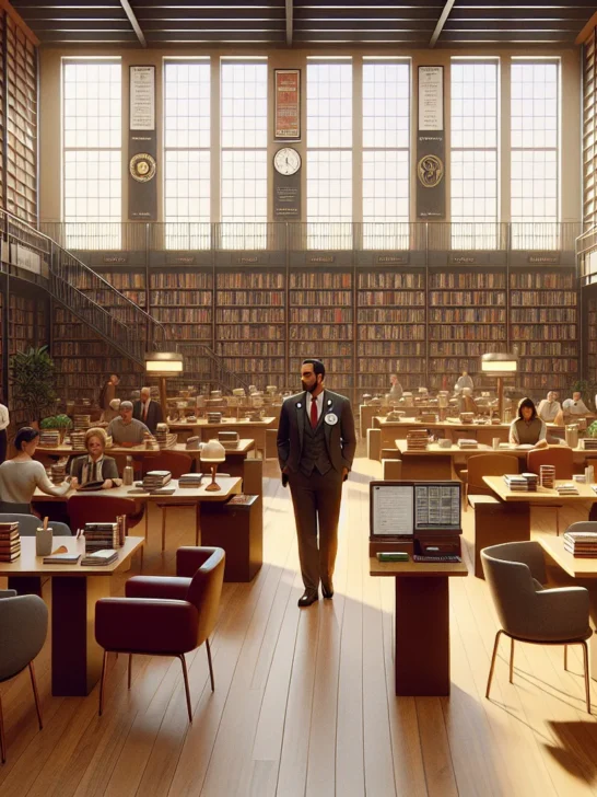 how many books to be considered a library