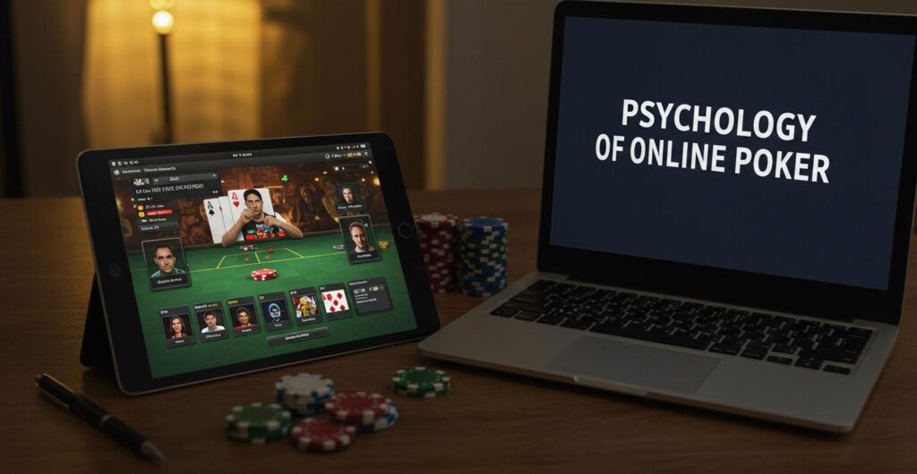 online poker psychology, poker platform influence, online poker strategy, poker mindset tips, poker platform effects, competitive poker skills, internet poker techniques, online gambling psychology, poker performance enhancement, digital poker engagement