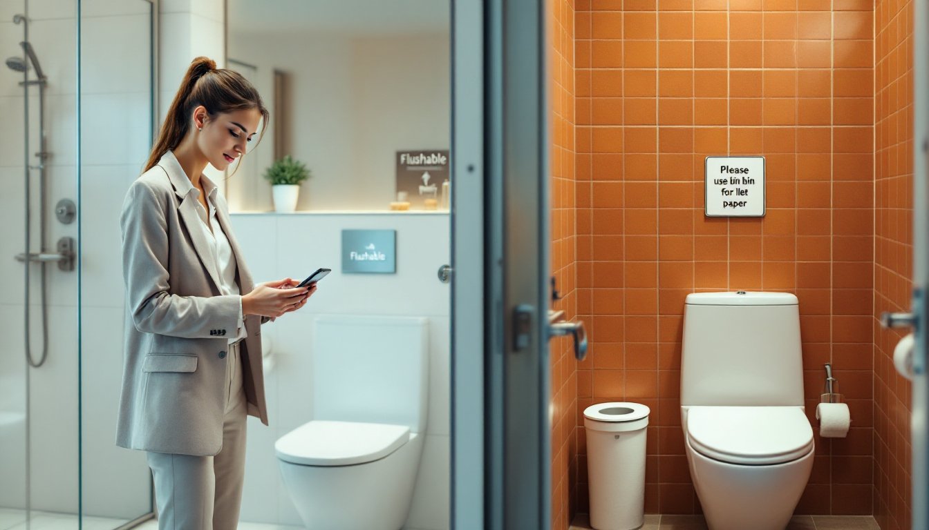 can you flush toilet paper in athens greece