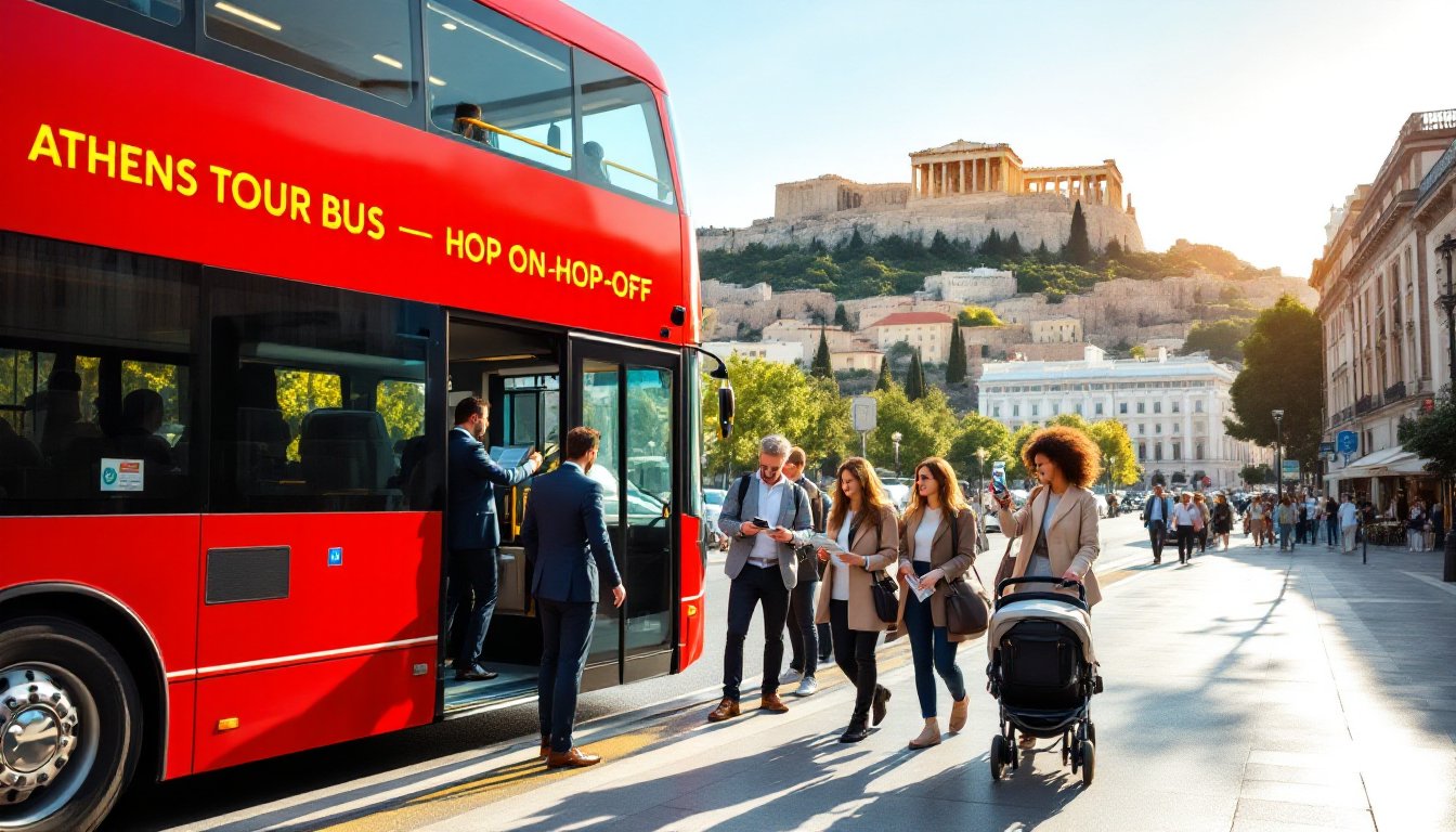 athens tour bus hop on hop off