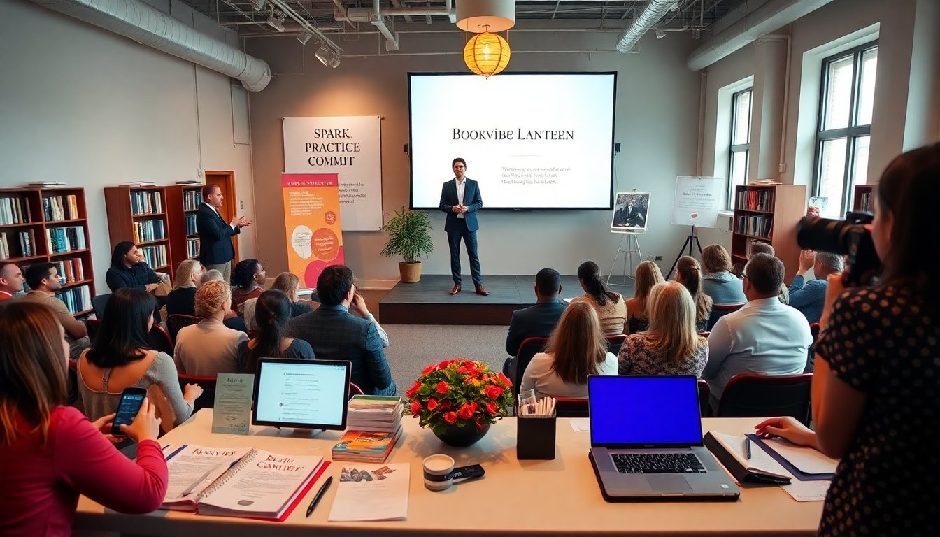 personal growth literary events bookvibe lantern promo